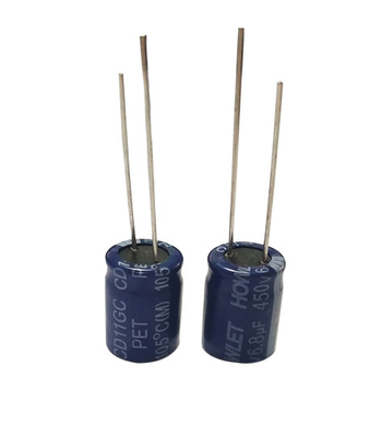 8000 Stunden BAD 450V 47uf 18*32mm Aluminiumelektrolytkondensator-für Straßenbeleuchtung
